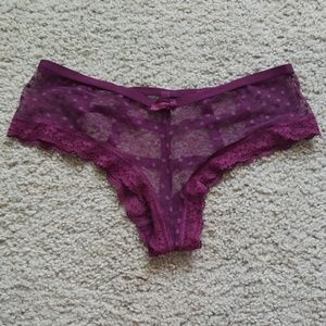 Maroon Lace Undies